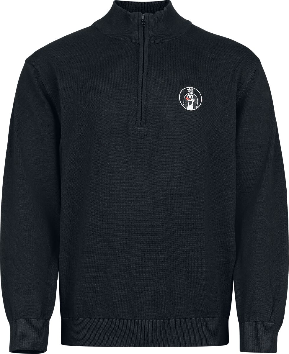 The Mole The Little Mole - Half-zip Jumper Knit jumper black - Image 2