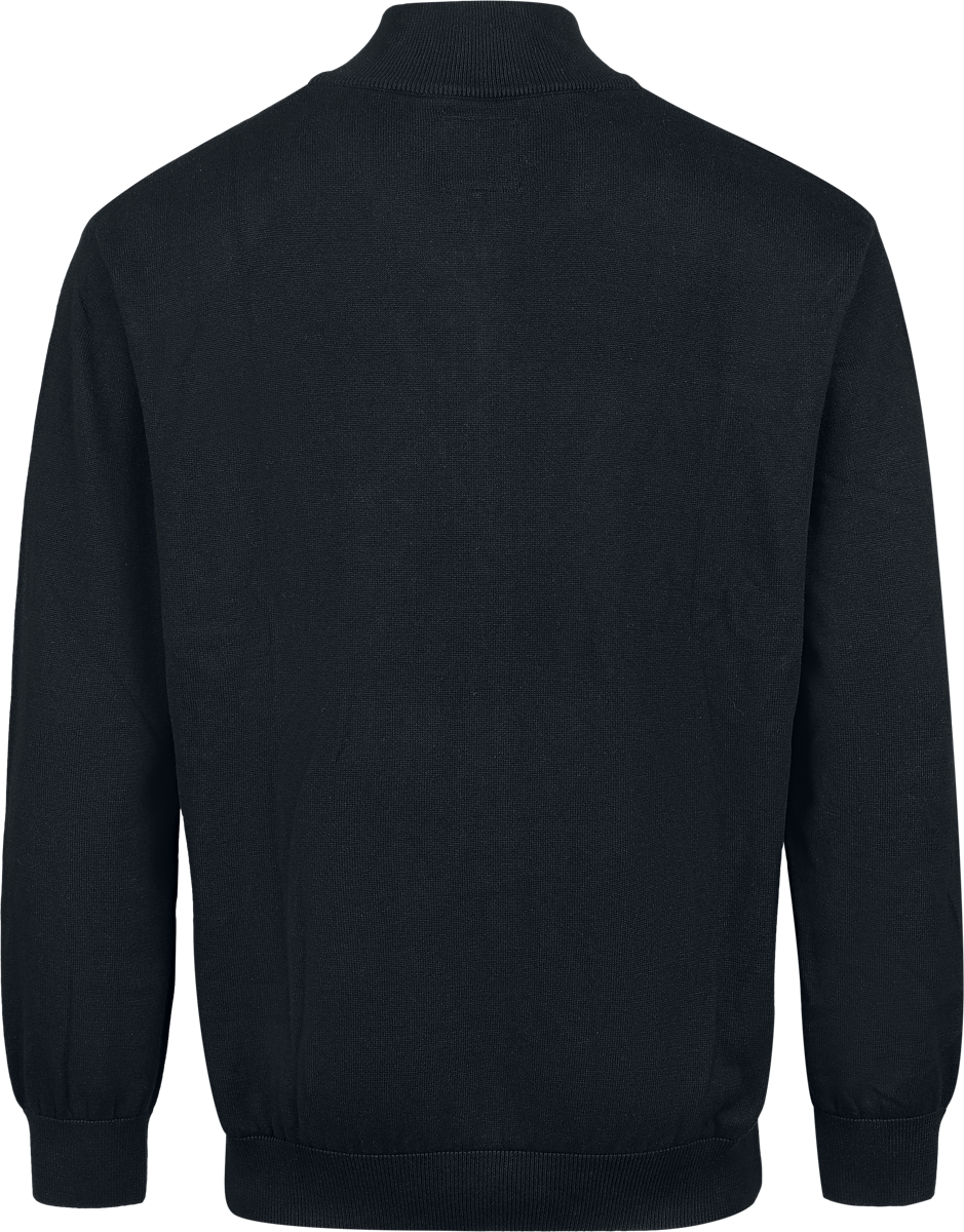 The Mole The Little Mole - Half-zip Jumper Knit jumper black - Image 3