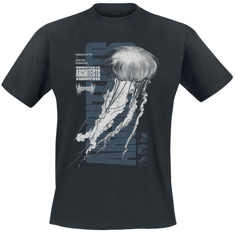 Architects Jellyfish T-Shirt black - Image 2