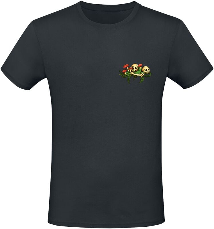 Steven Rhodes Carnivorous Plant T-Shirt black - Image 2