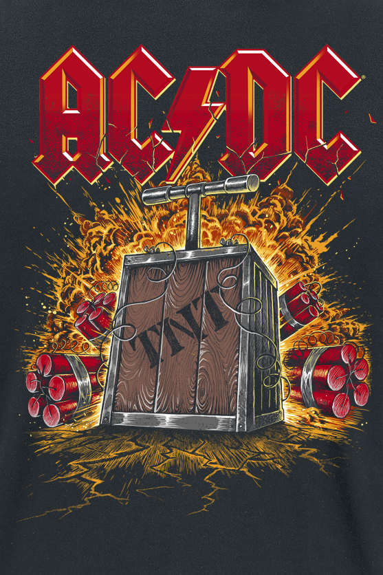 AC/DC TNT Explosion T-Shirt black - Image 3