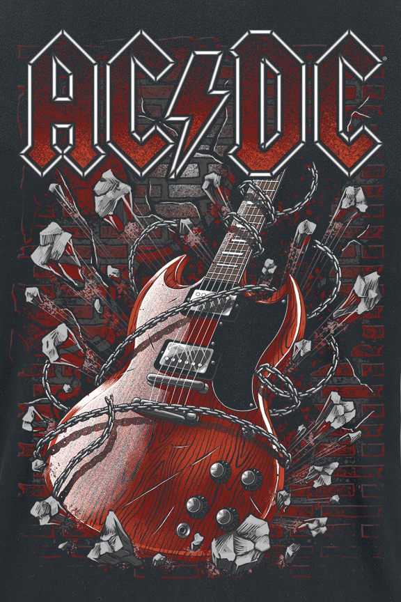 AC/DC Breaking The Wall T-Shirt black - Image 3