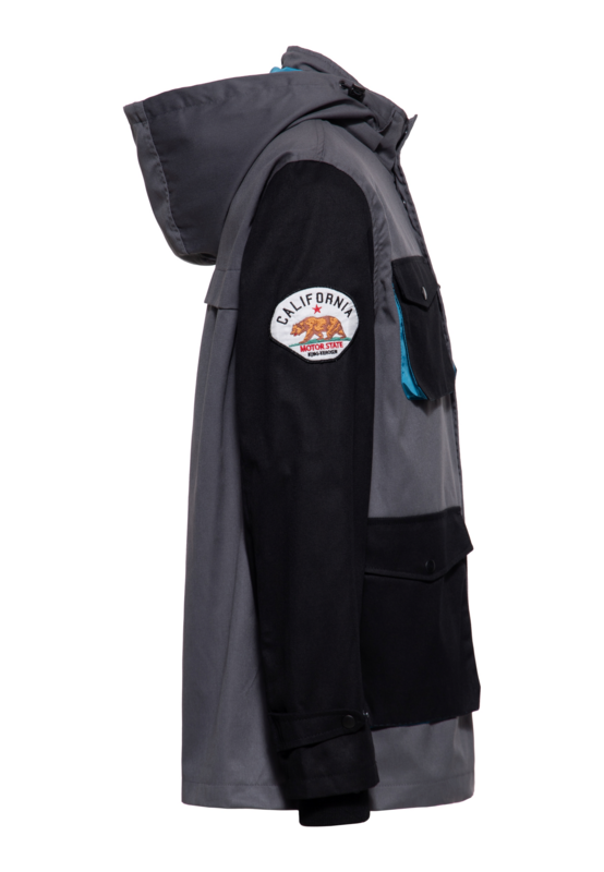 King Kerosin California Outdoor Jacket Mid-Season Jackets anthracite - Image 3