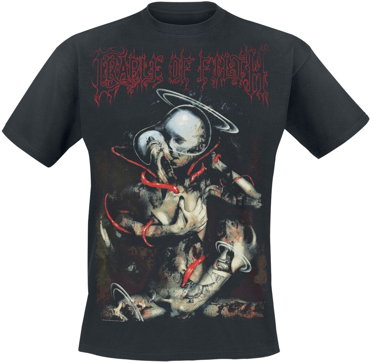 Cradle Of Filth We Wish To Live Deliciously T-Shirt black - Image 2