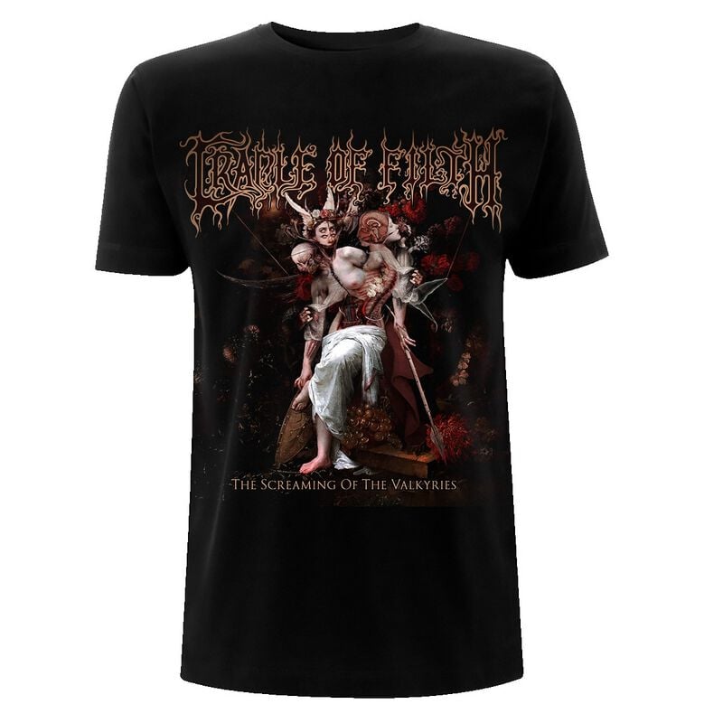 Cradle Of Filth The Screaming Of The Valkyries T-Shirt black - Image 2