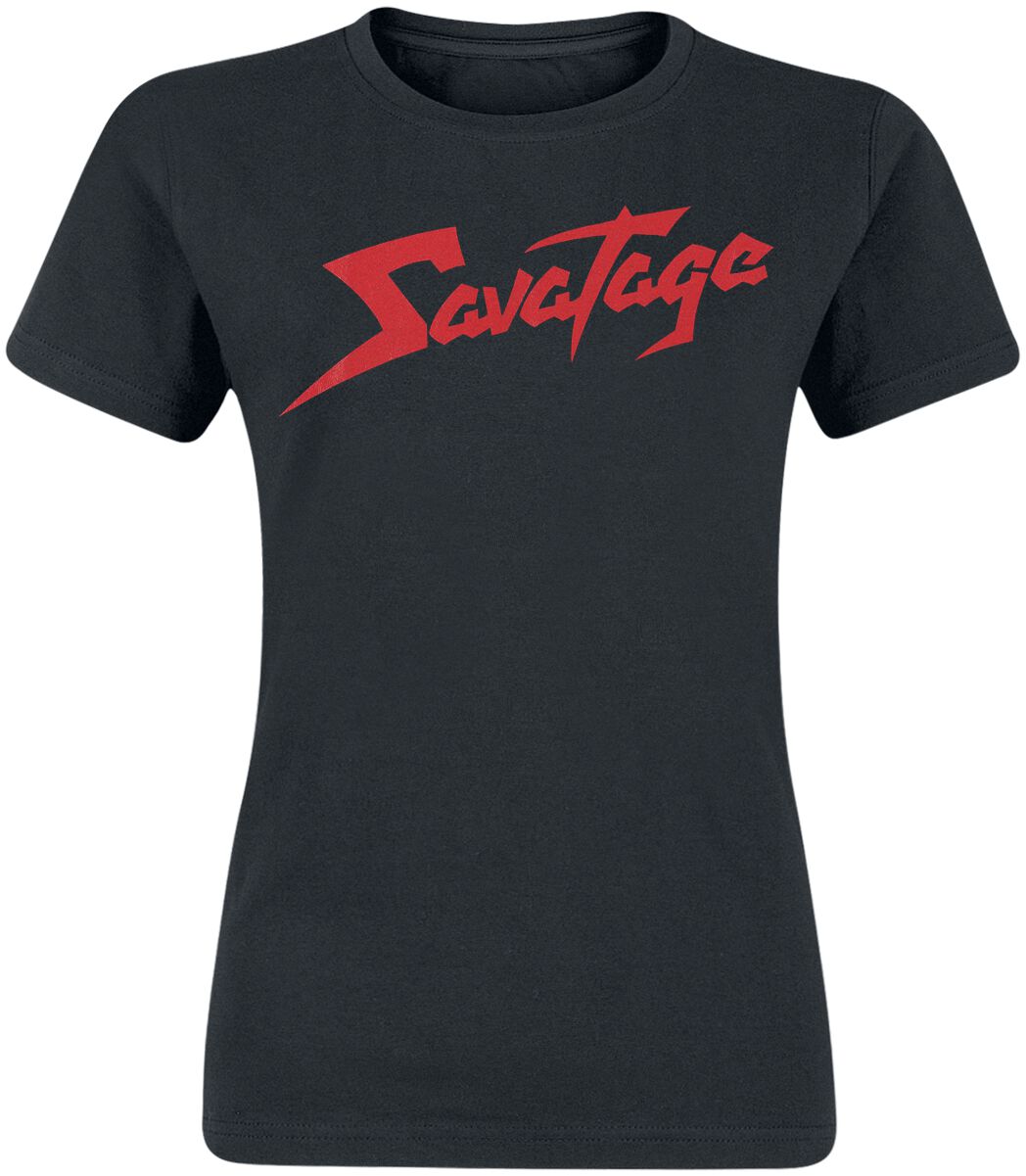 Savatage Red Logo T-Shirt black - Image 2