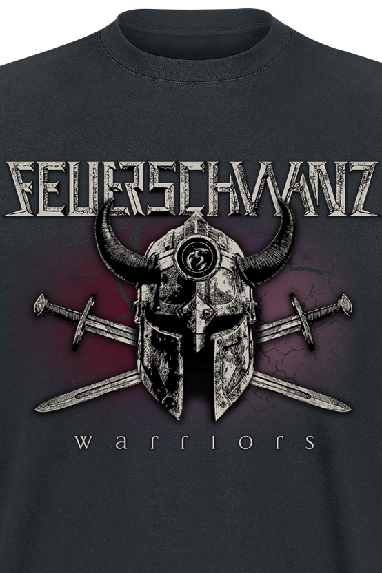 Feuerschwanz Warrior T-Shirt black - Image 3