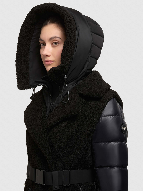 Khujo KALMIA Winter Coat black - Image 3