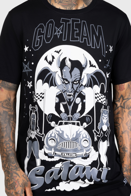 Killstar Gothabilly III - Go Team Satan - T-shirt T-Shirt black - Image 3
