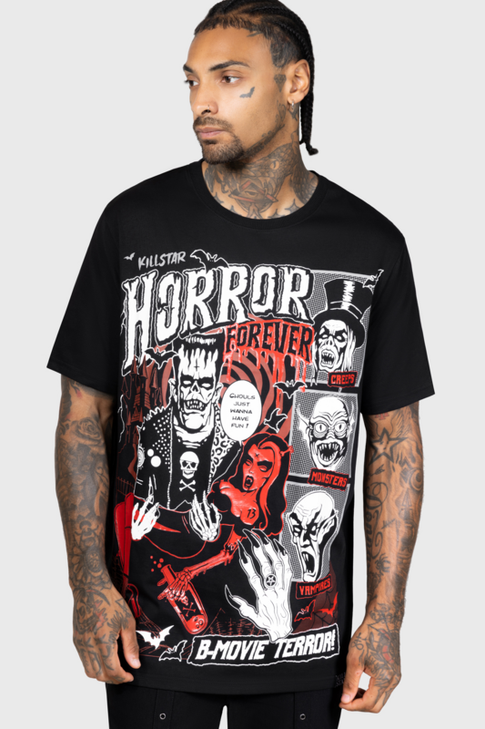 Killstar Gothabilly III - Horror Forever - T-shirt T-Shirt black - Image 3