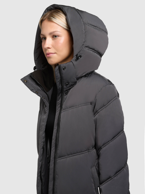 Khujo AINU2 Winter Coat grey - Image 3