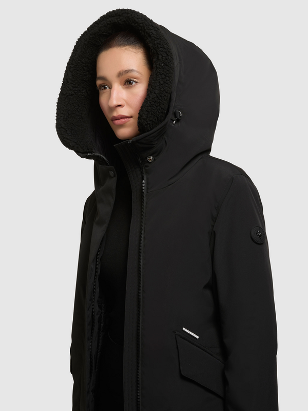 Khujo AGNETA2 Winter Coat black - Image 3