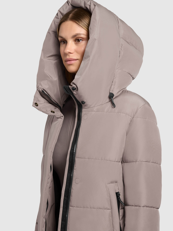 Khujo SOULANI5 MATT Winter Coat beige - Image 3