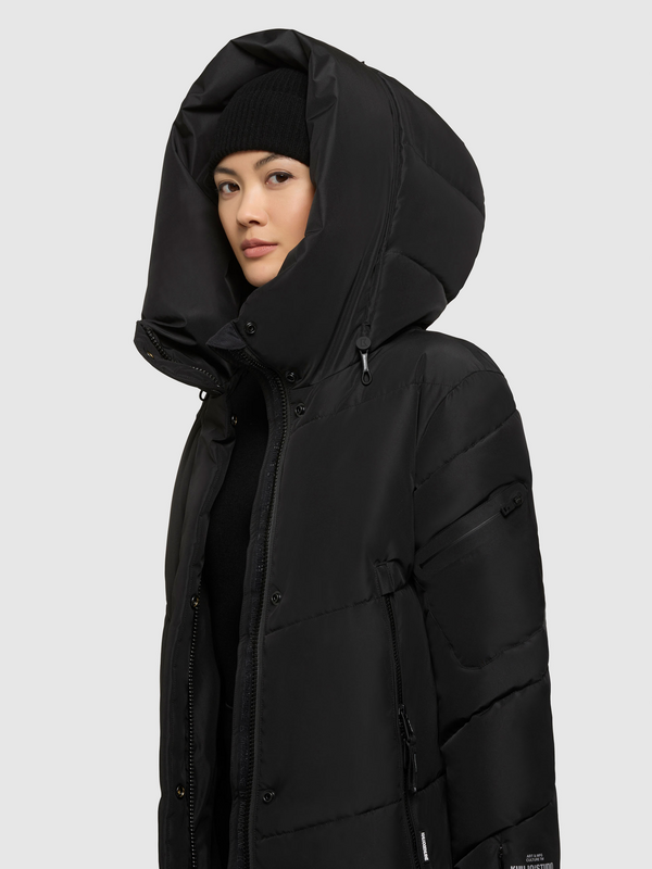 Khujo PULSET MATT Winter Coat black - Image 3