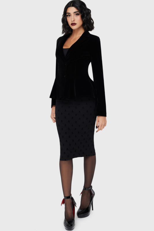 Killstar Veil of Darkness Jacket Blazer black - Image 3