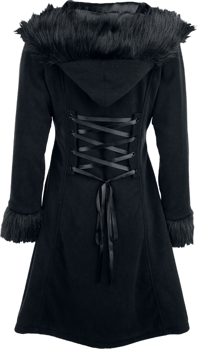 Poizen Industries Eirwen Coat Coat black - Image 3