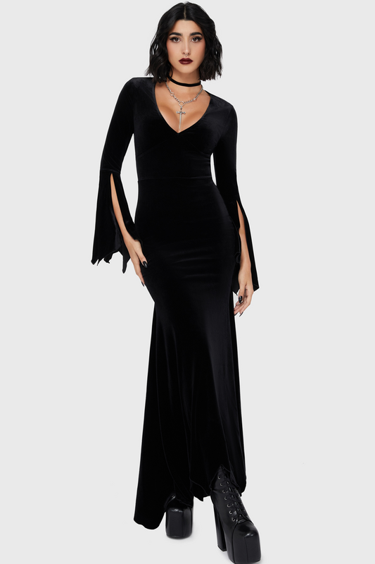 Killstar Mortaveil Maxi Dress Maxi Dress black - Image 3