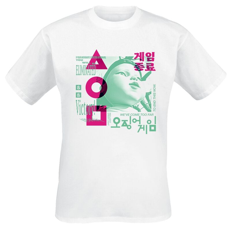 Squid Game Young Hee - Overlay T-Shirt white - Image 2