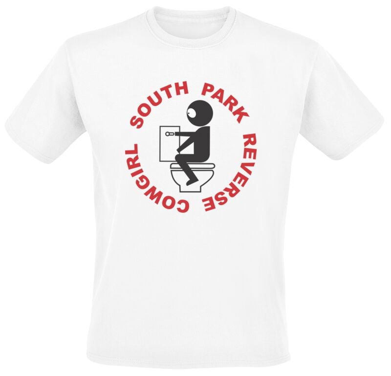 South Park Reverse Cowgirl T-Shirt white - Image 2