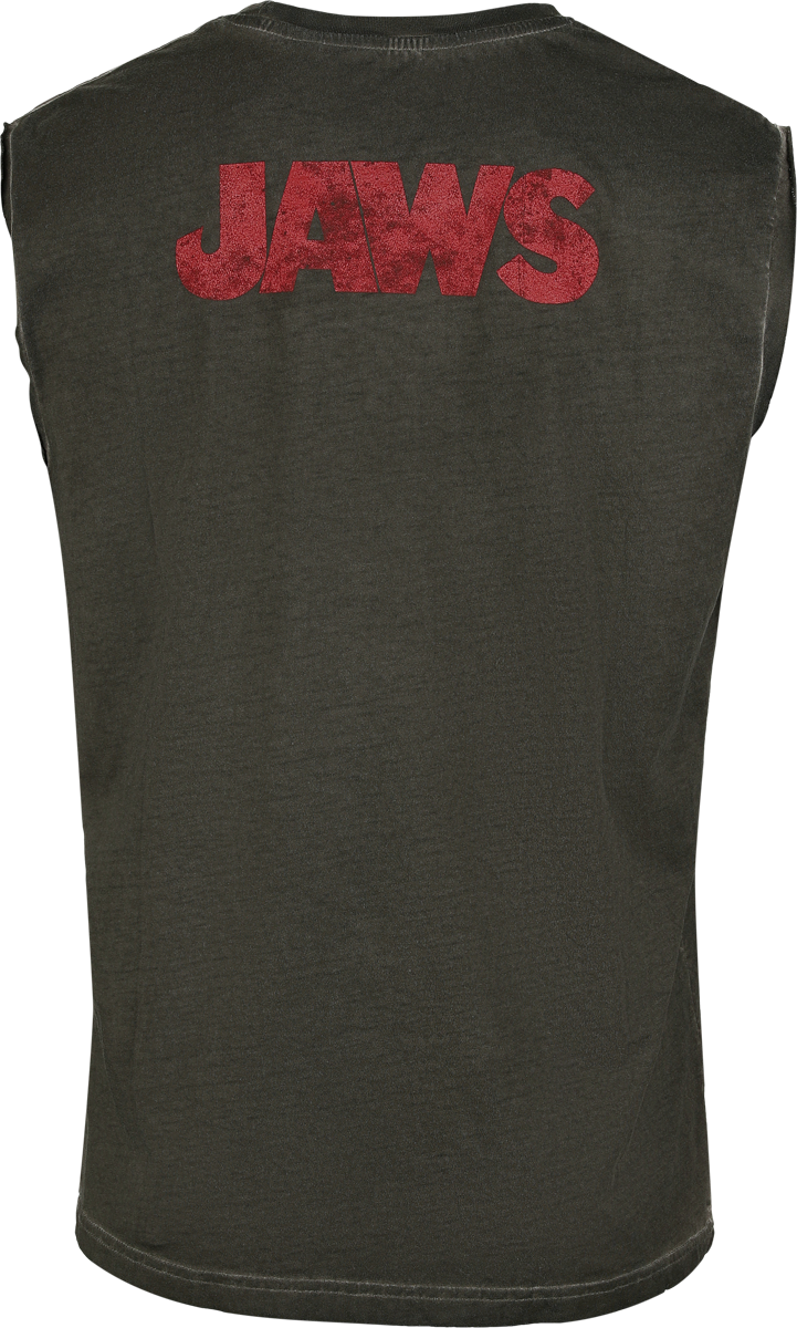 Jaws Jaws - Poster Tanktop dark grey - Image 3