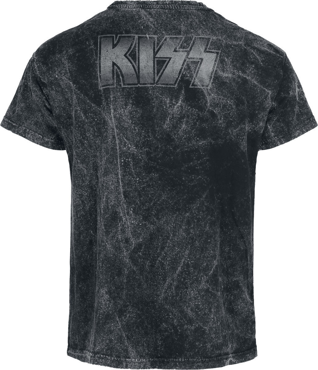 Kiss Band Photo T-Shirt anthracite - Image 3