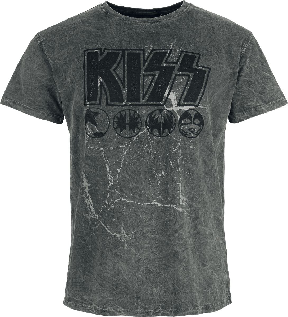 Kiss Band Icons T-Shirt grey - Image 2