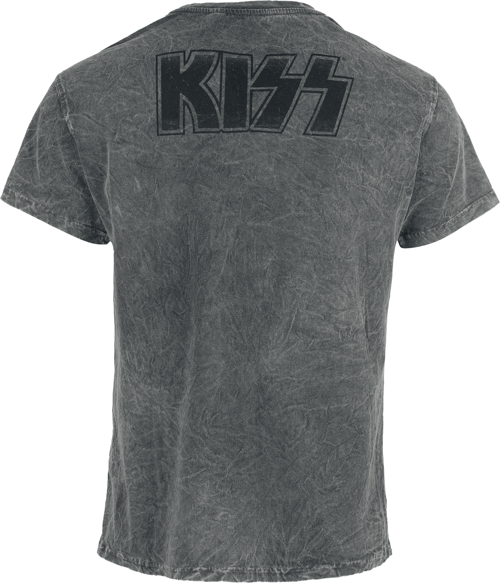 Kiss Band Icons T-Shirt grey - Image 3