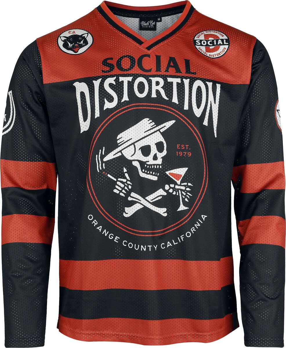 Social Distortion Hockey Jersey Jersey multicolour - Image 2