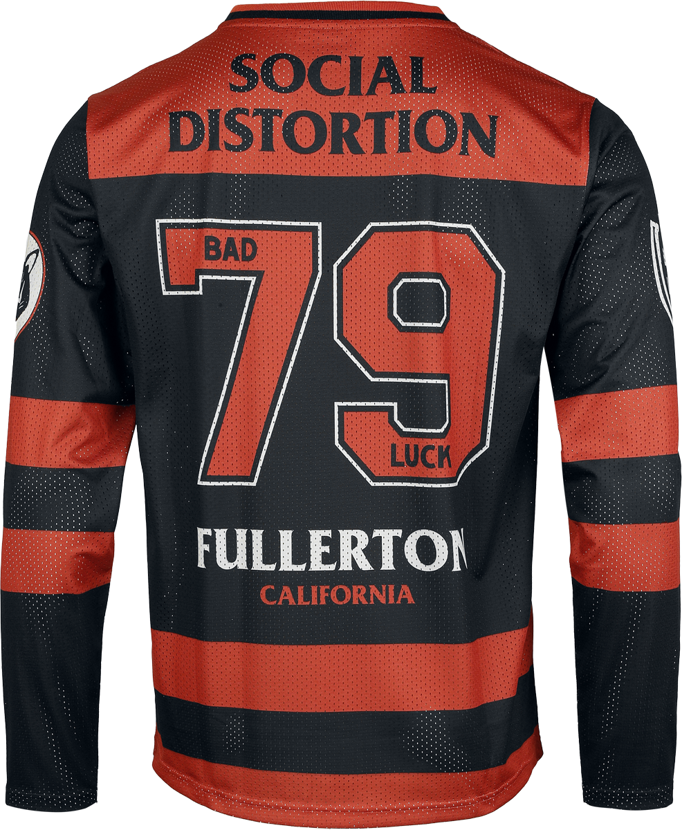 Social Distortion Hockey Jersey Jersey multicolour - Image 3