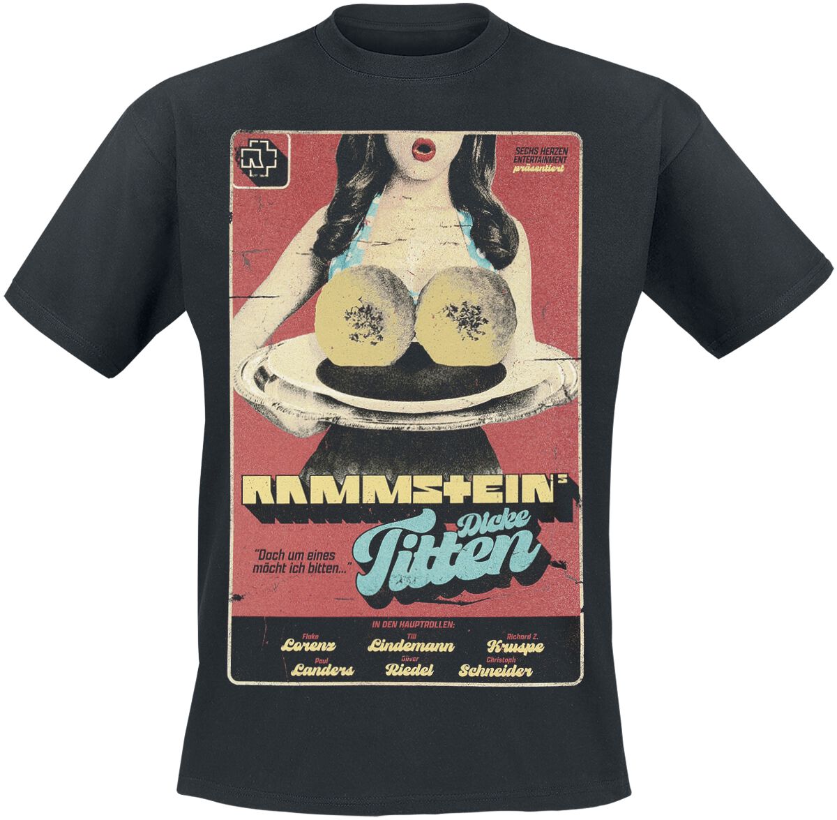 Rammstein Dicke Titten T-Shirt black - Image 2