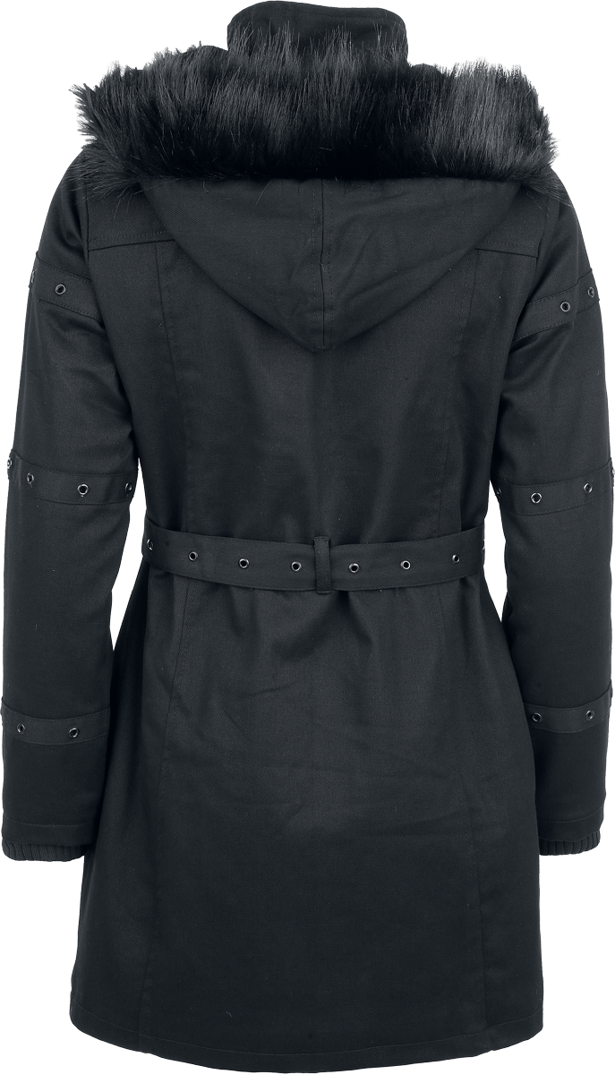 Poizen Industries Lois Jacket Mid-Season Jackets black - Image 3