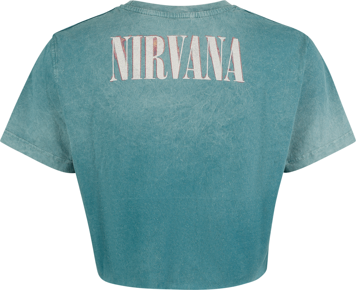 Nirvana Angel T-Shirt blue - Image 3