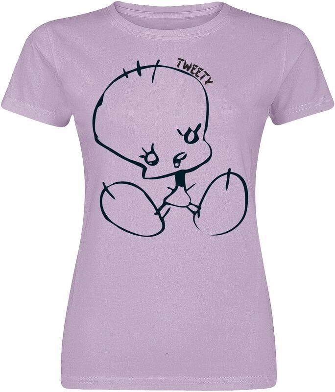 Looney Tunes Tweety - Doodle T-Shirt lilac - Image 2