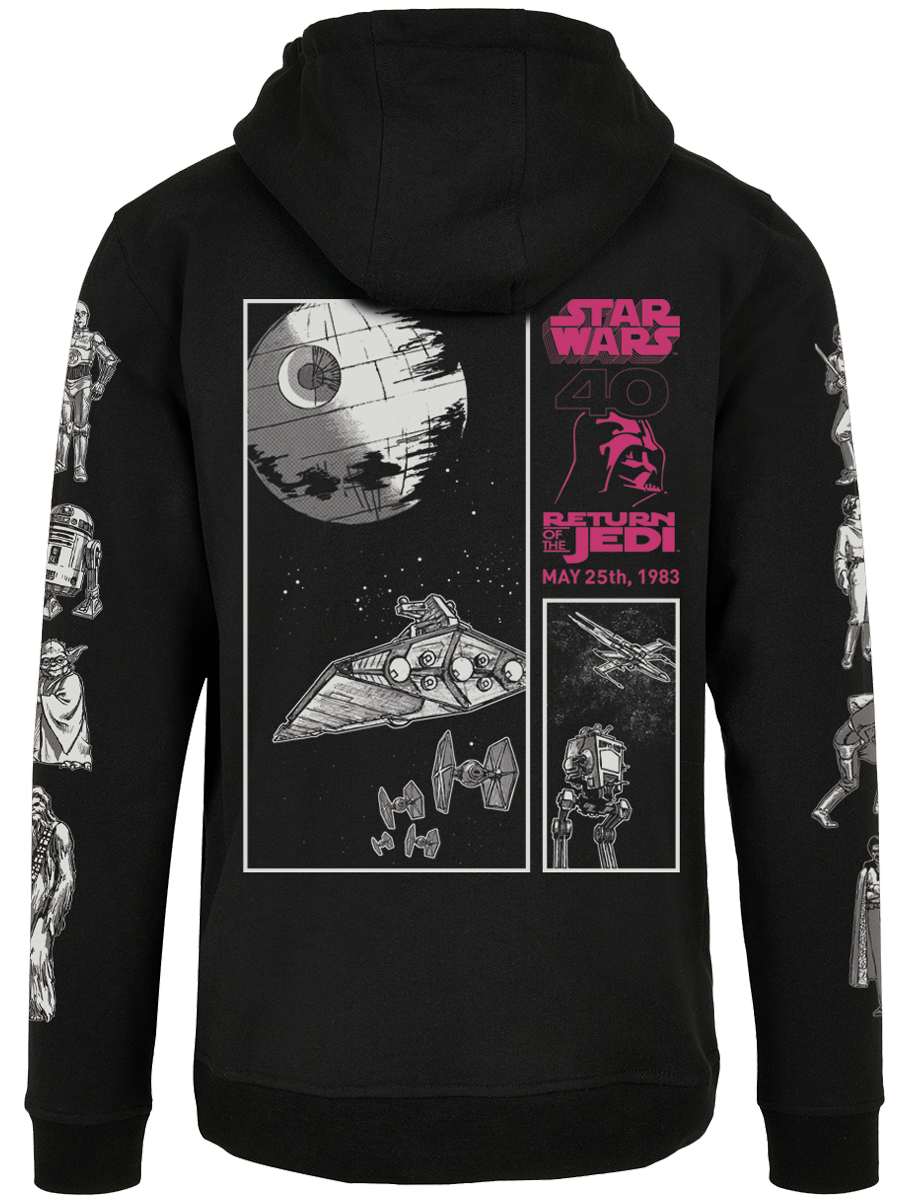 Star Wars Star Wars Episode 6 - Return of the Jedi Hoodie black - Image 3