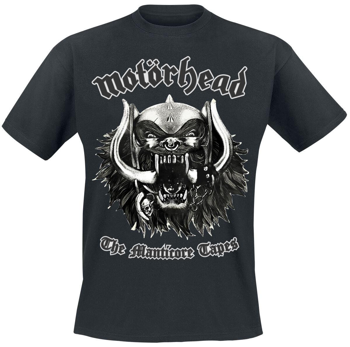 Motörhead The Manticore Tapes Tracklist T-Shirt black - Image 2