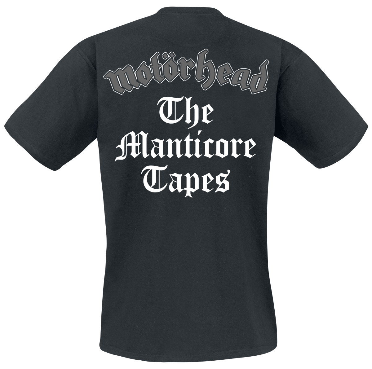 Motörhead The Manticore Tapes T-Shirt black - Image 3