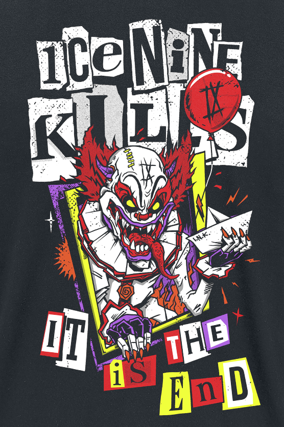 Ice Nine Kills It Is The End T-Shirt black - Image 3