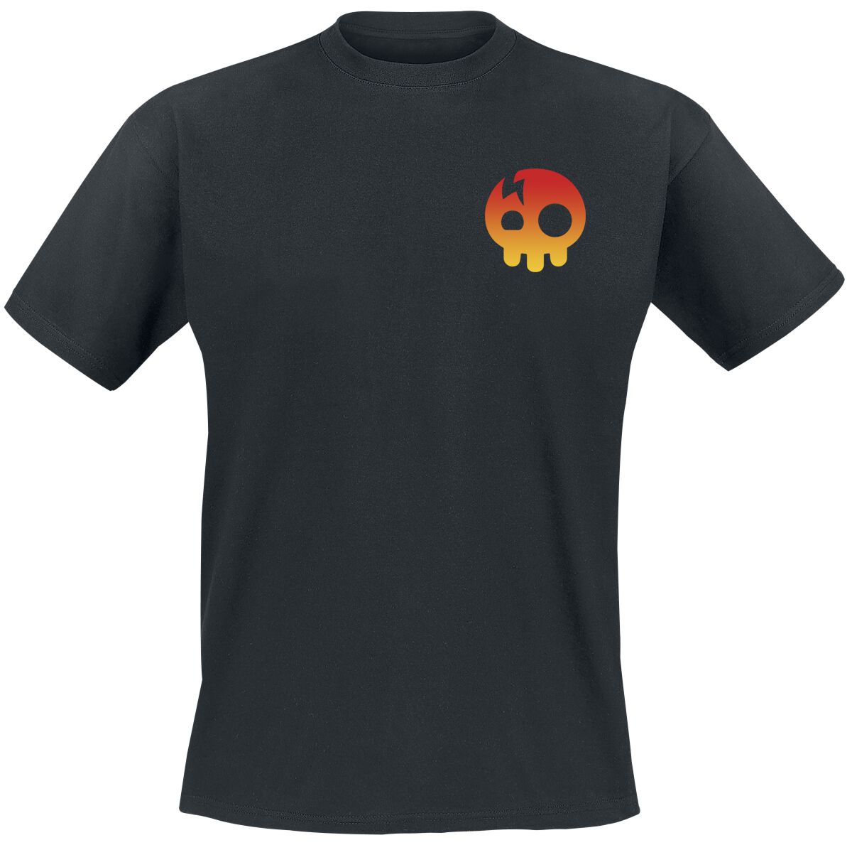 The Living Tombstone Grandient Skull T-Shirt black - Image 2