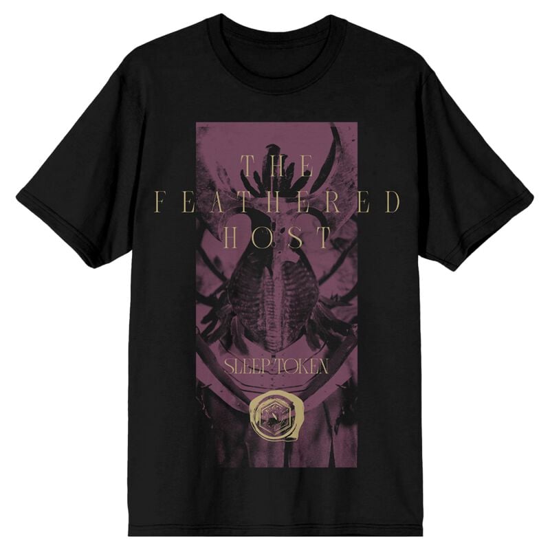 Sleep Token Feathered Host T-Shirt black - Image 2