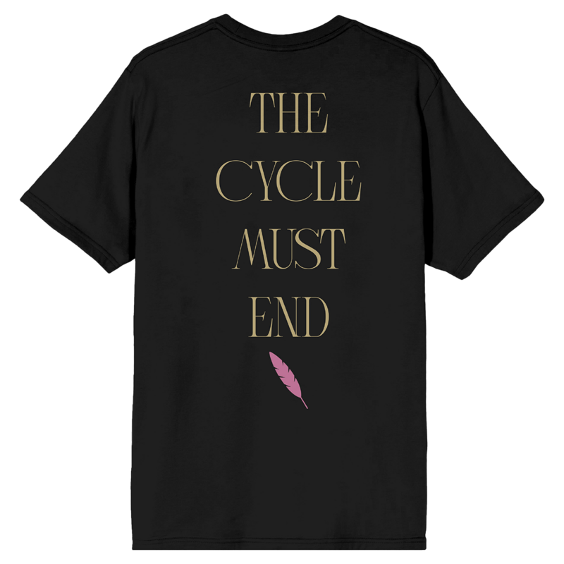 Sleep Token Feathered Host T-Shirt black - Image 3