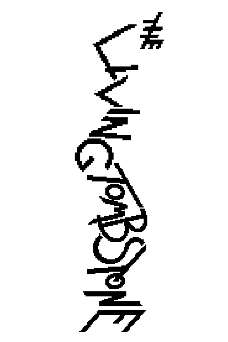 The Living Tombstone 8 Bit Rainbow Skull Hoodie white - Image 3