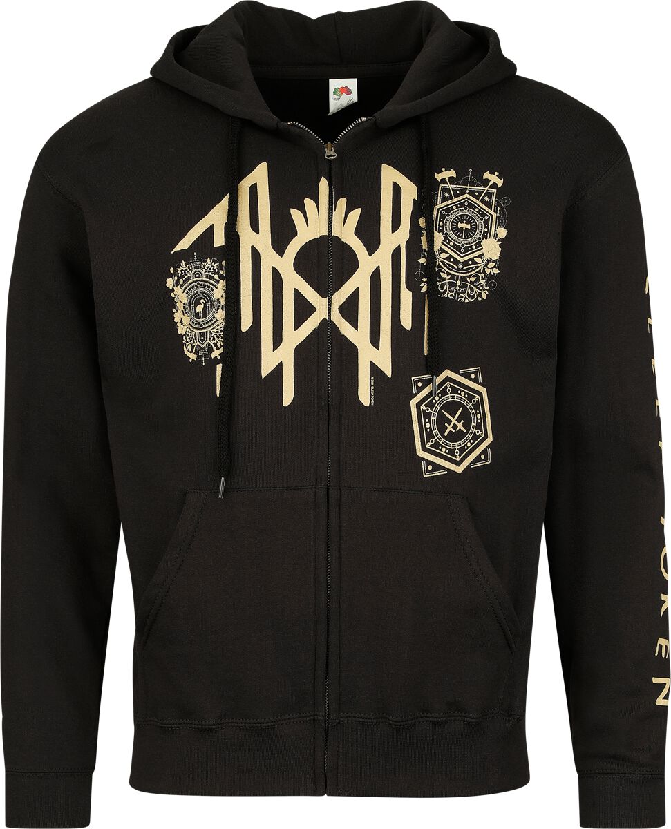 Sleep Token Patch Zip Hoodie Hoodie Jacket black - Image 2