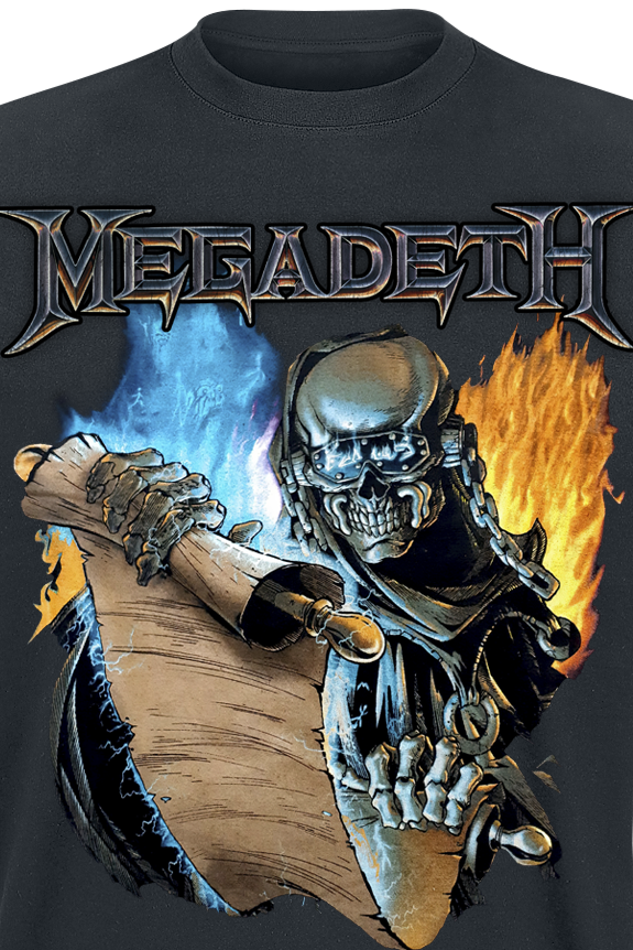 Megadeth Cryptic Writings Vintage T-Shirt black - Image 3