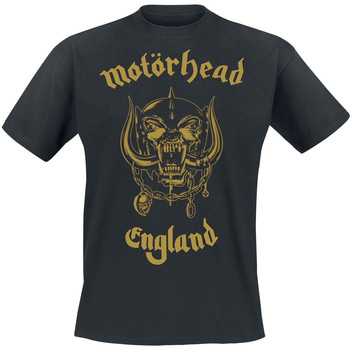 Motörhead Golden England - Everything Louder Than Everything Else T-Shirt black - Image 2