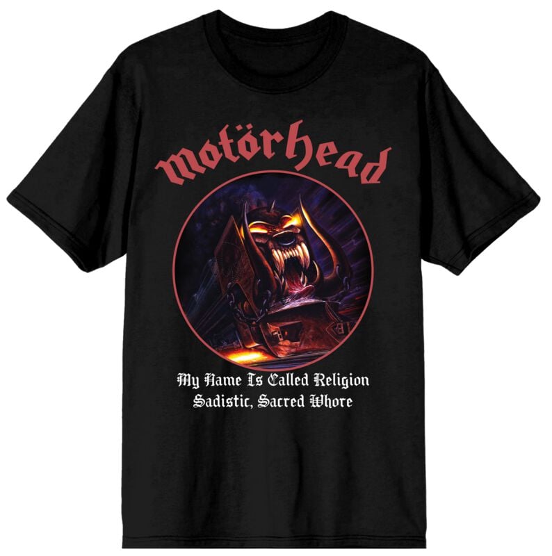 Motörhead 50 My Name Is Called Religion T-Shirt black - Image 2