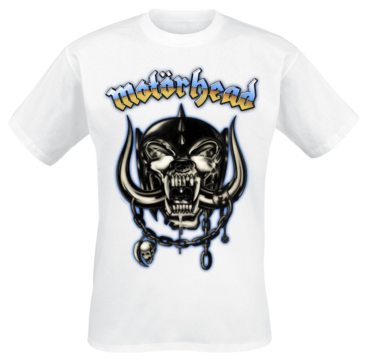 Motörhead 50 Airbrush Warpig T-Shirt white - Image 2