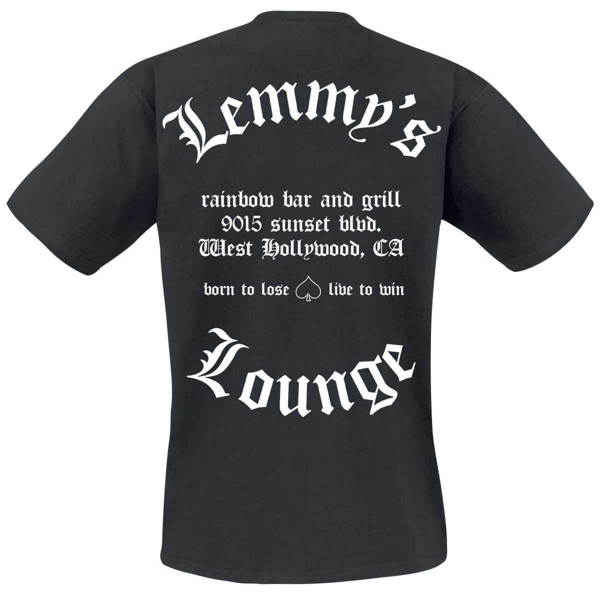 Motörhead 50th Another Beer Lemmy's Lounge T-Shirt black - Image 3