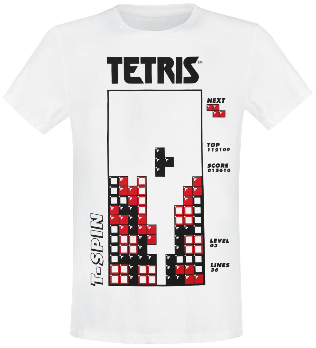 Tetris T-Shirt white - Image 2