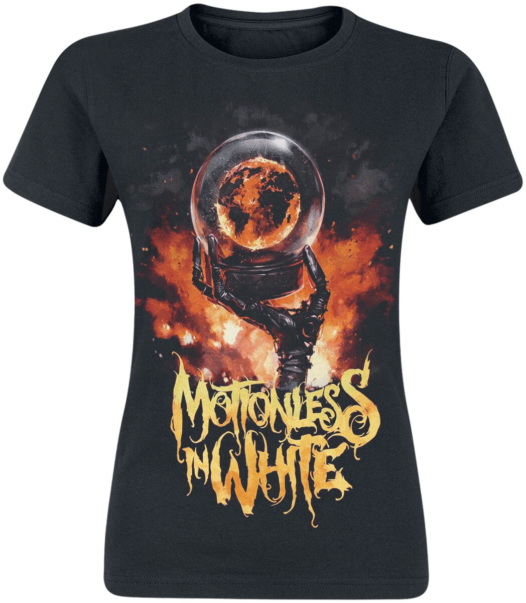 Motionless In White Scoring The End Of The World T-Shirt black - Image 2