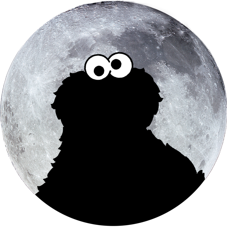 Sesame Street Cookie Monster - Moonight Tanktop black - Image 3